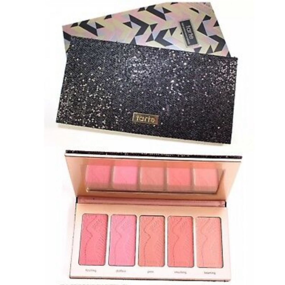 LNIB Tarte Bling It On Holiday Blush Palette w Box